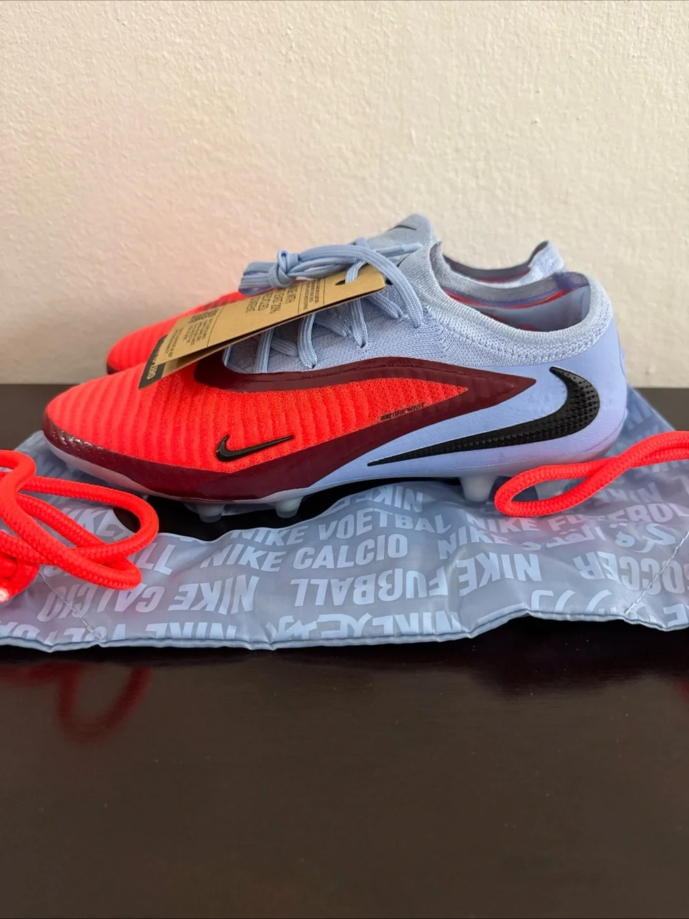Nike Phantom 6 Low Elite FG Soccer Scary Good Pack HJ2146-400 Men's Size 7.5